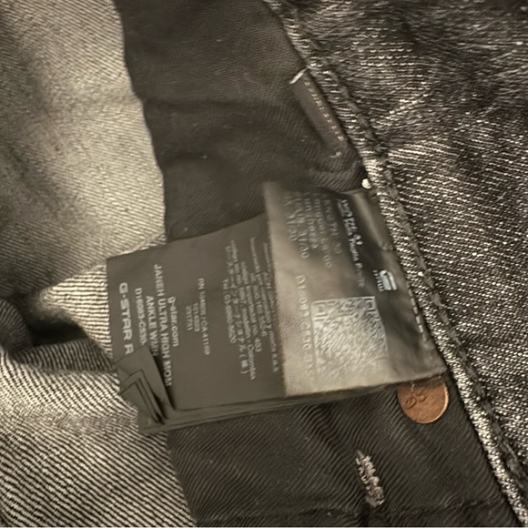 G-Star Raw Janeh Ultra High Mom Jean in Faded Basalt Size 31 - Picture 7 of 9